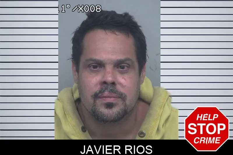 Javier Rios mugshot