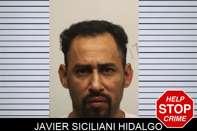 Javier Siciliani Hidalgo mugshot