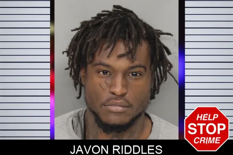 Javon Riddles mugshot – Cobb County , Georgia Javon Riddles