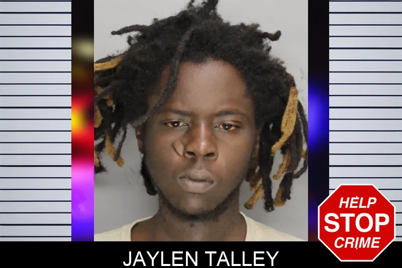 Jaylen Talley mugshot