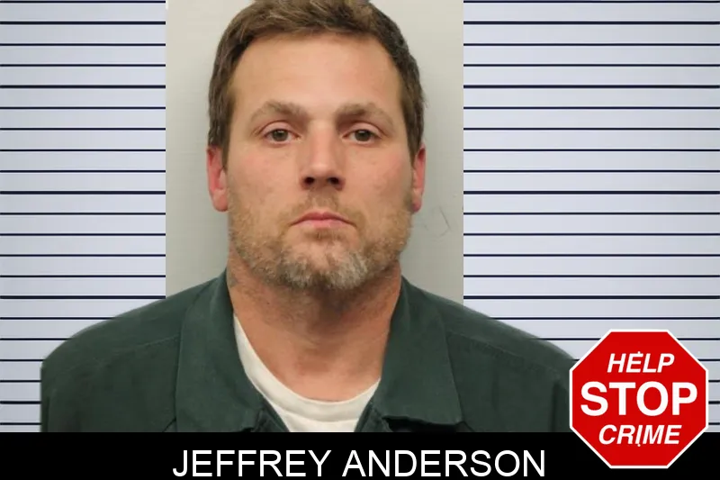 Jeffrey Anderson mugshot