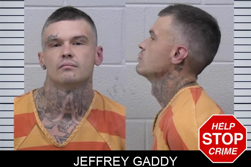 Jeffrey Gaddy Mugshots