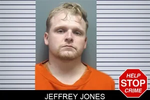 Jeffrey Jones mugshot