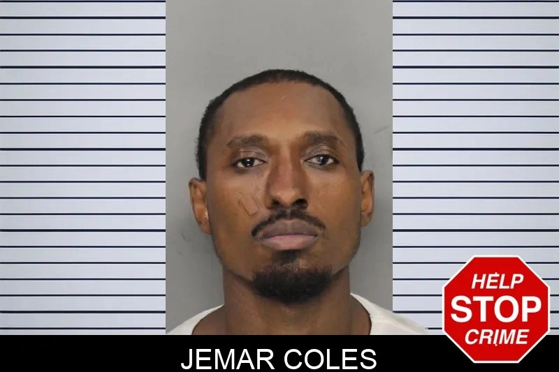 Jemar Coles Mugshots