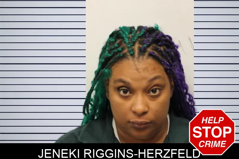 Jeneki Riggins-Herzfeld mugshot