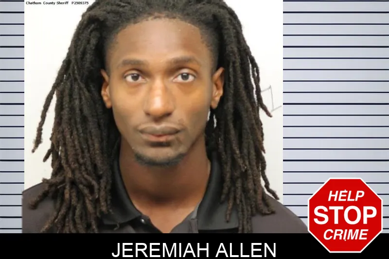 Jeremiah Allen mugshot
