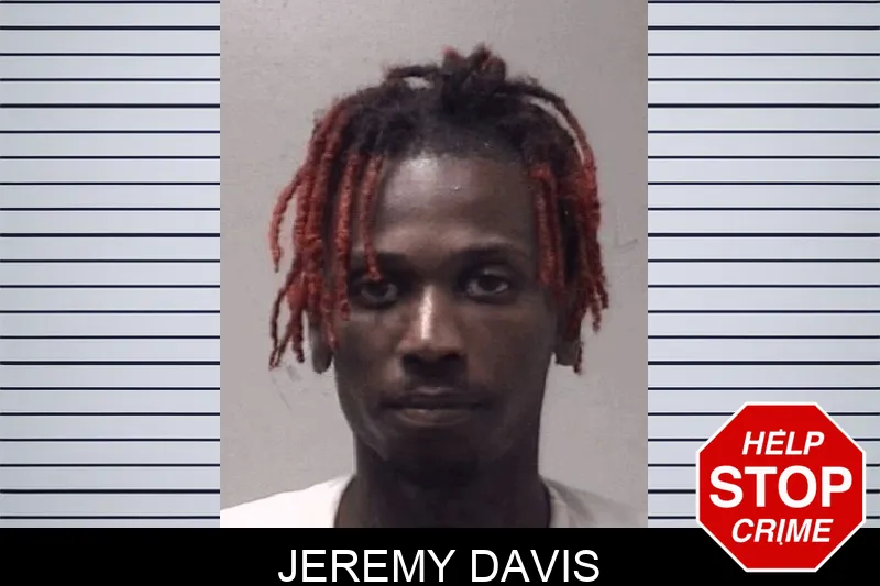 Jeremy Davis mugshot