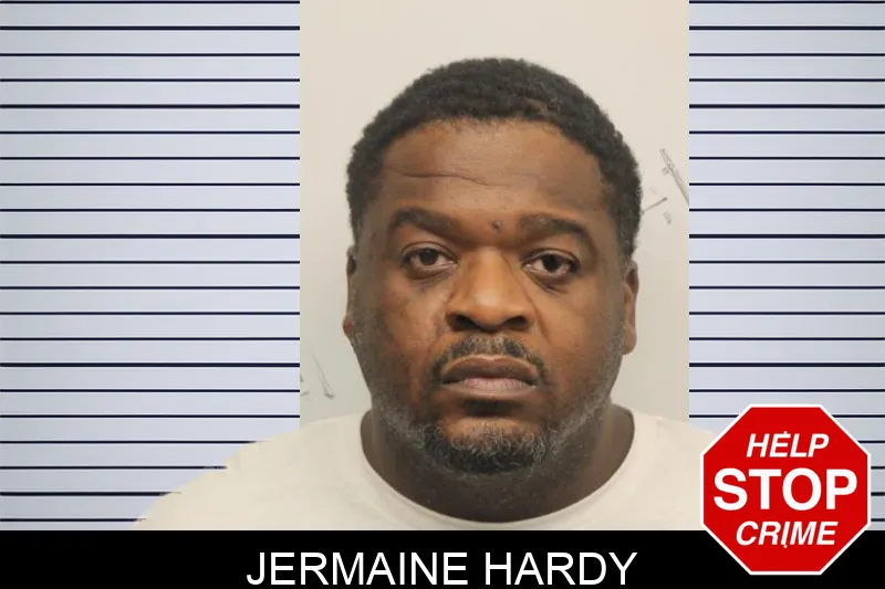 Jermaine Hardy mugshot