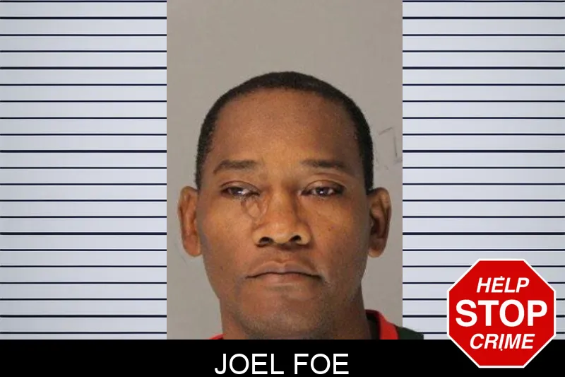 Joel Foe mugshot