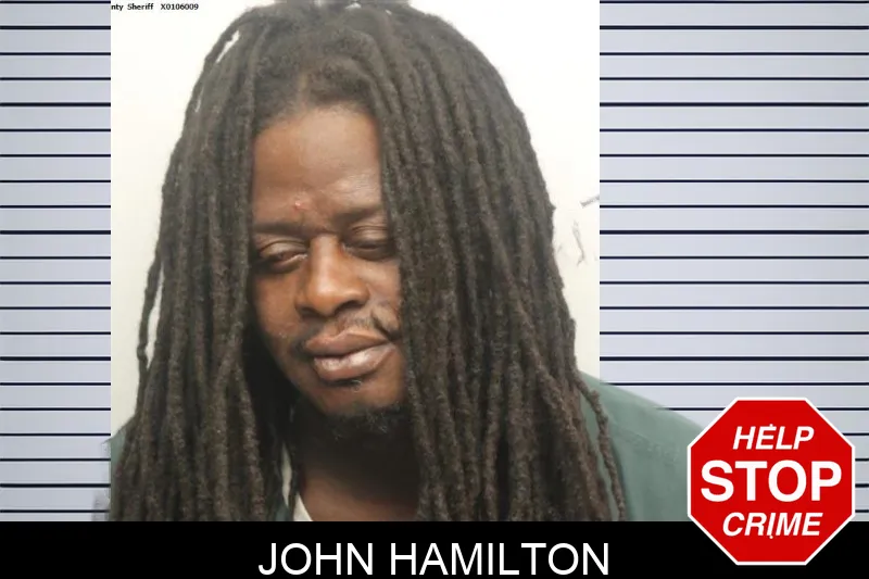 John Hamilton mugshot