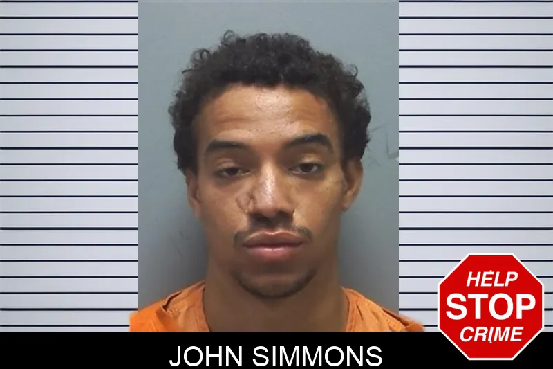 John Simmons mugshot