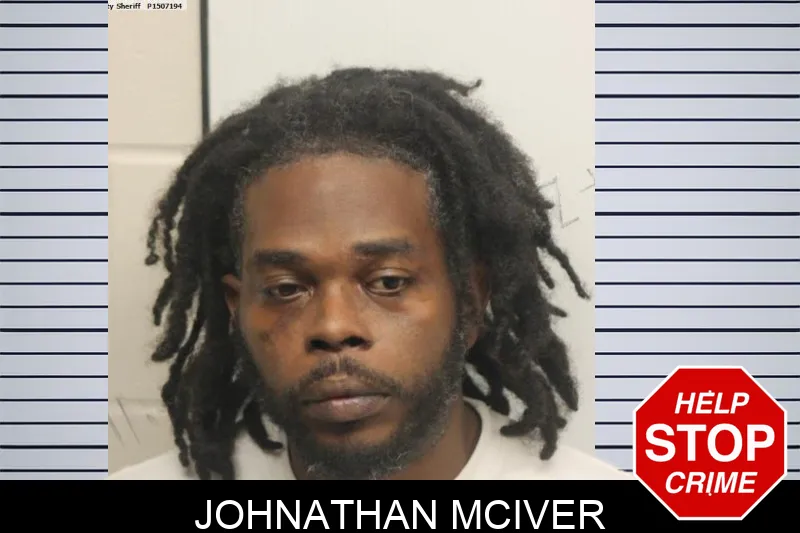 Johnathan McIver mugshot