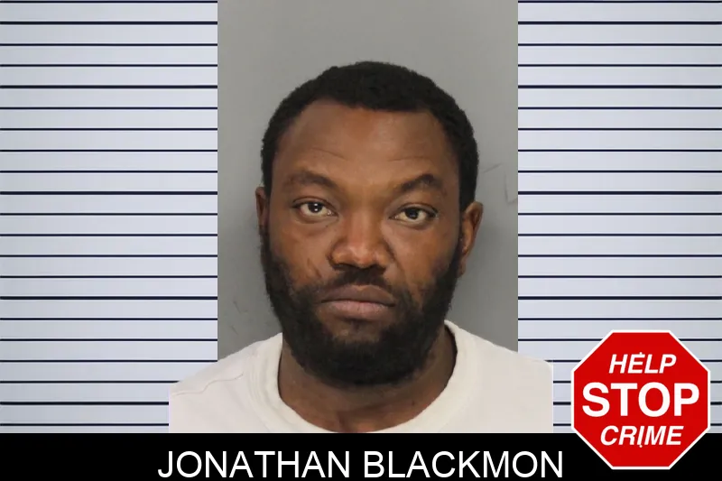Jonathan Blackmon mugshot