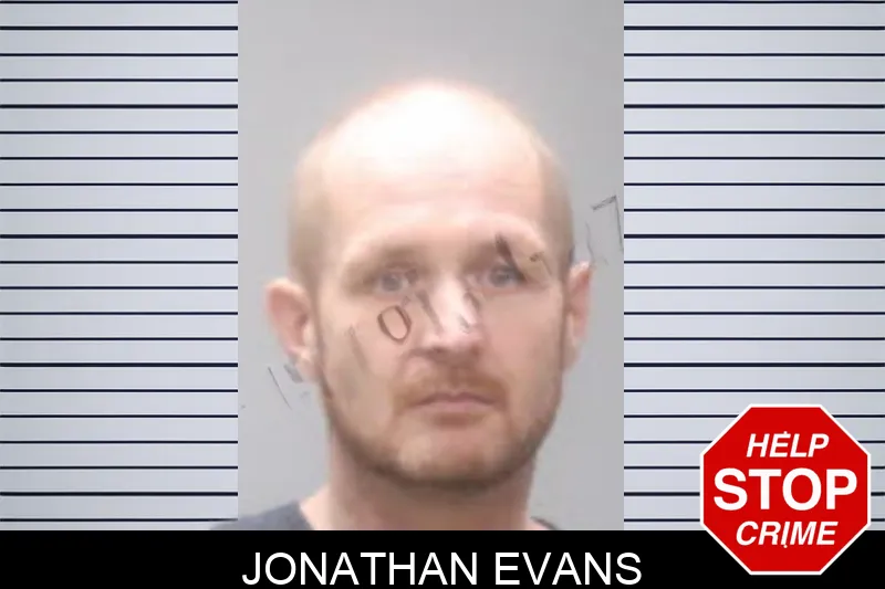 Jonathan Evans mugshot