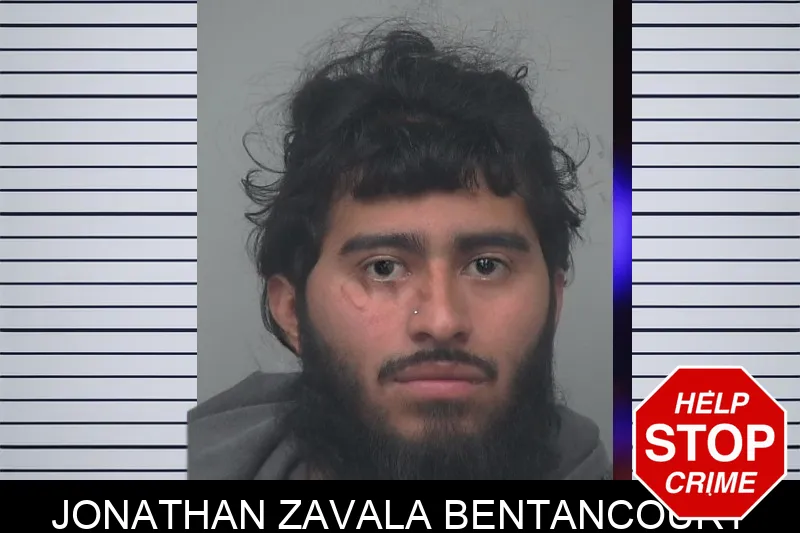 Jonathan Zavala Bentancourt mugshot