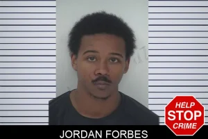 Jordan Forbes mugshot