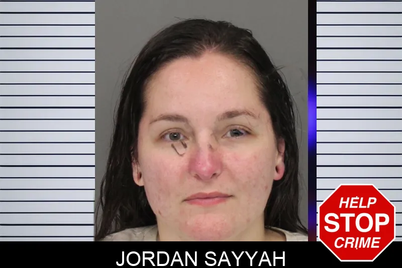 Jordan Sayyah mugshot