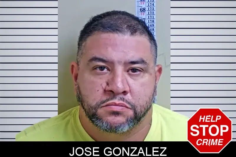 Jose Gonzalez mugshot