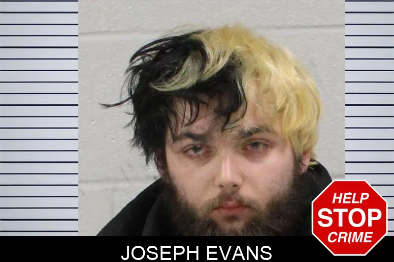 Joseph Evans mugshot