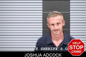 Joshua Adcock mugshot
