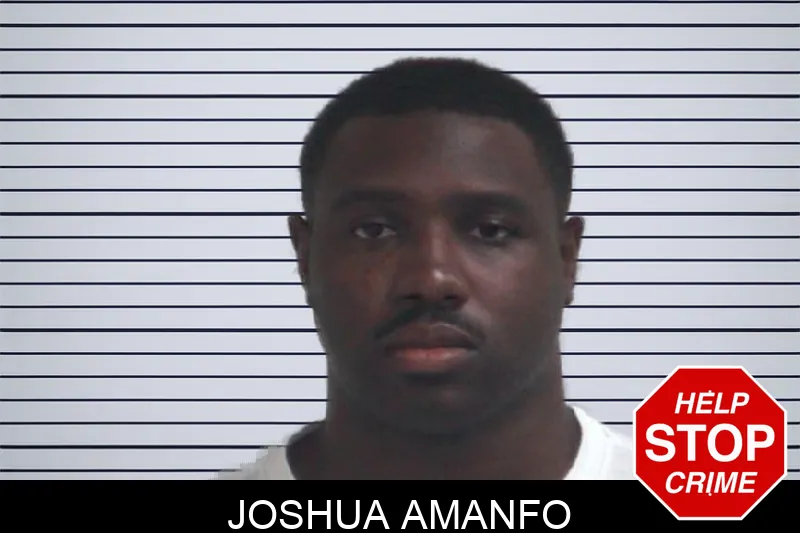 Joshua Amanfo Mugshots