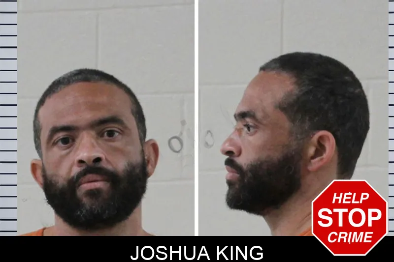 Joshua King mugshot