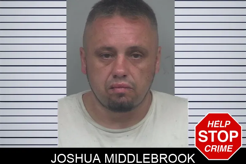Joshua Middlebrook mugshot
