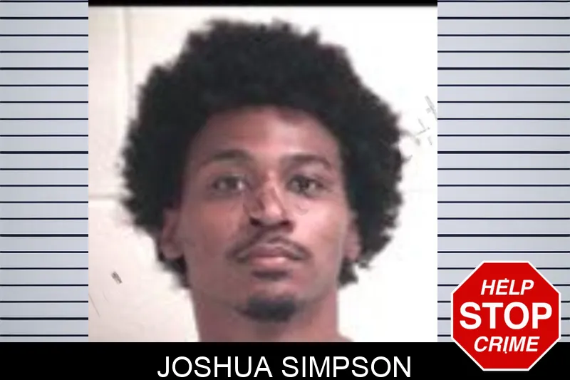 Joshua Simpson mugshot