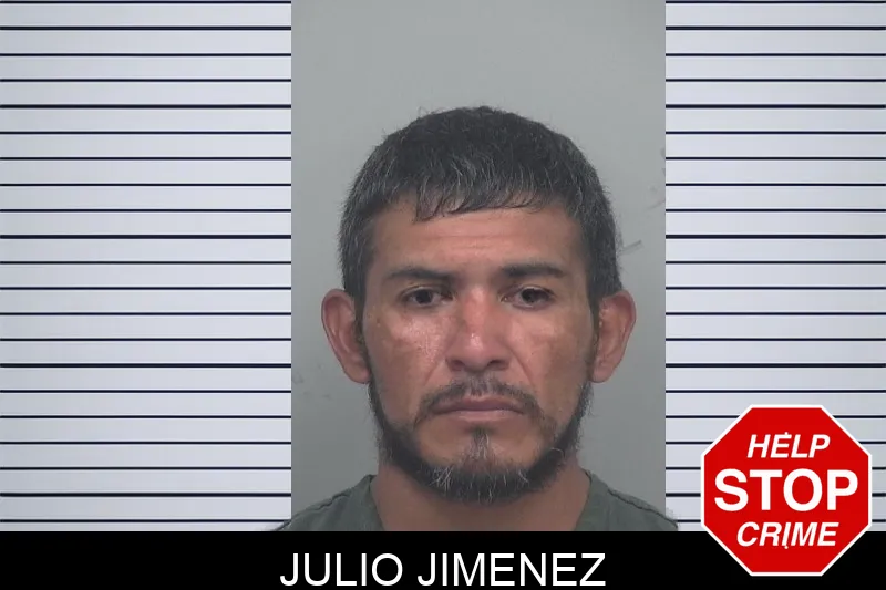 Julio Jimenez mugshot