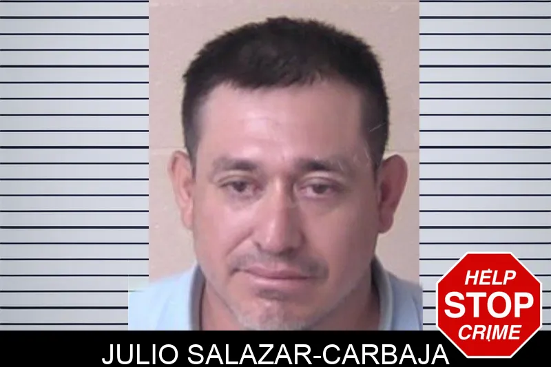 Julio Salazar-Carbaja mugshot
