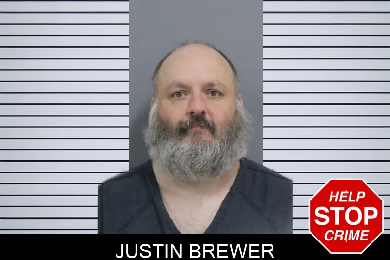 Justin Brewer mugshot