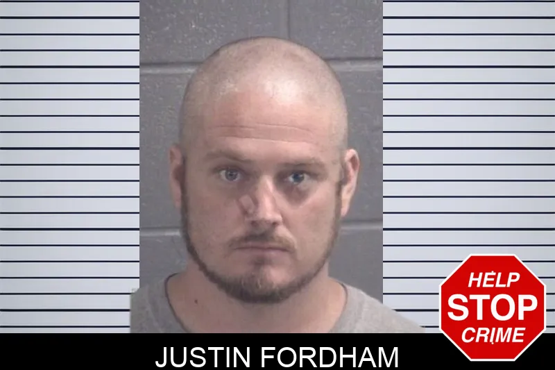 Justin Fordham mugshot