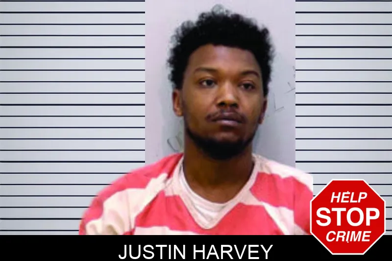 Justin Harvey mugshot