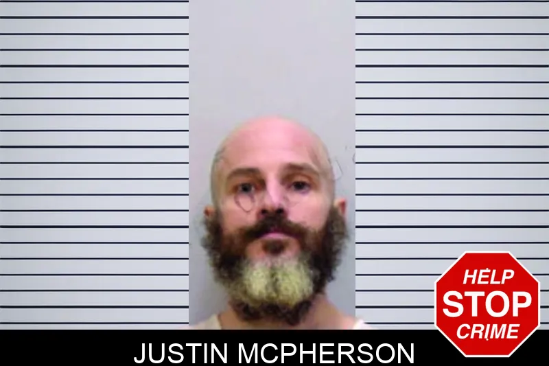 Justin McPherson mugshot