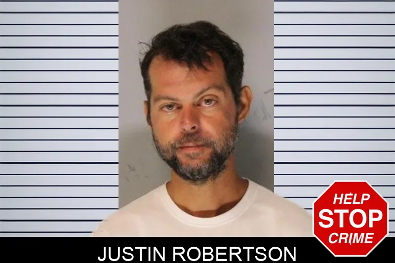 Justin Robertson mugshot