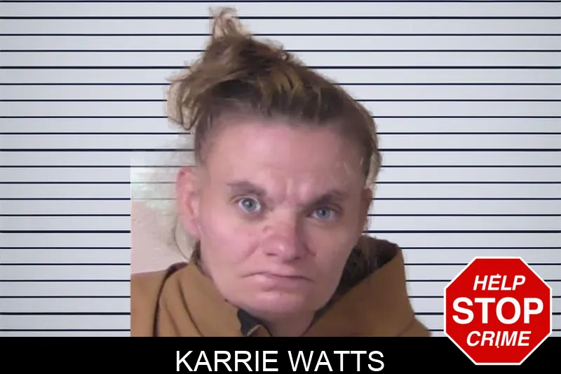 Karrie Watts mugshot