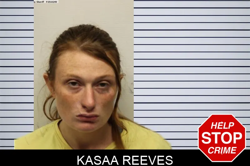 Kasaa Reeves mugshot