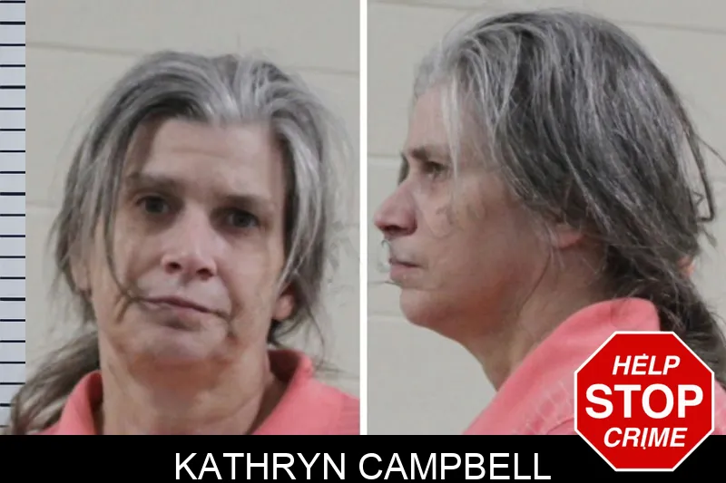 Kathryn Campbell mugshot – Houston County , Georgia Kathryn Campbell mugshot