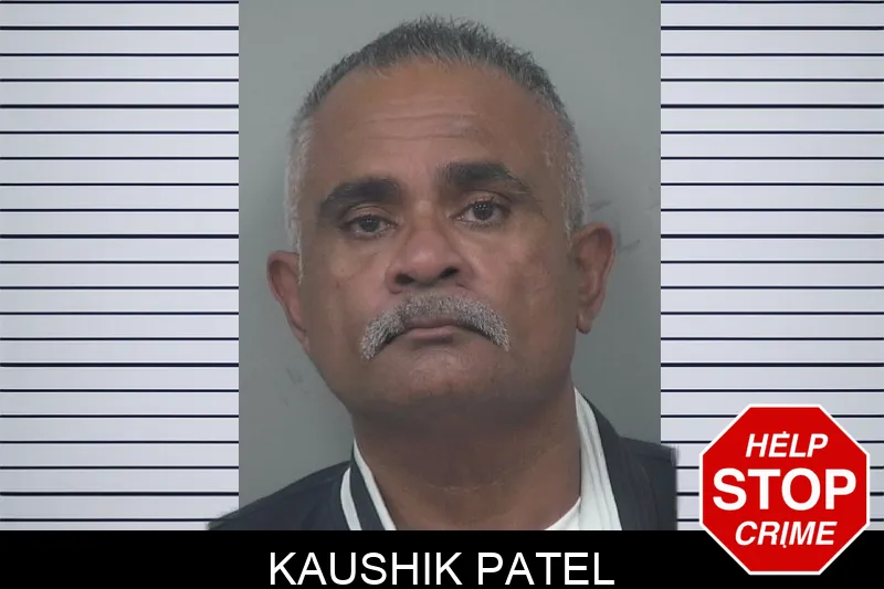 Kaushik Patel mugshot