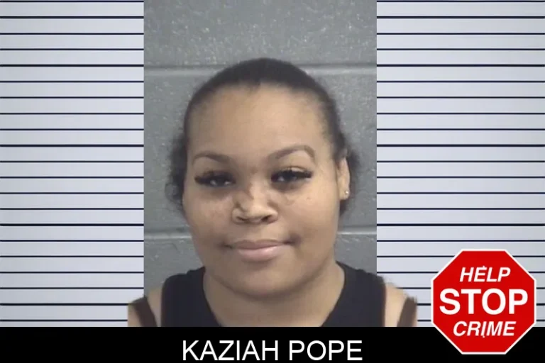 Kaziah Pope mugshot – Spalding County , Georgia Kaziah Pope