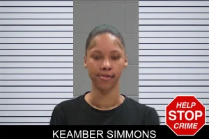 Keamber Simmons mugshot
