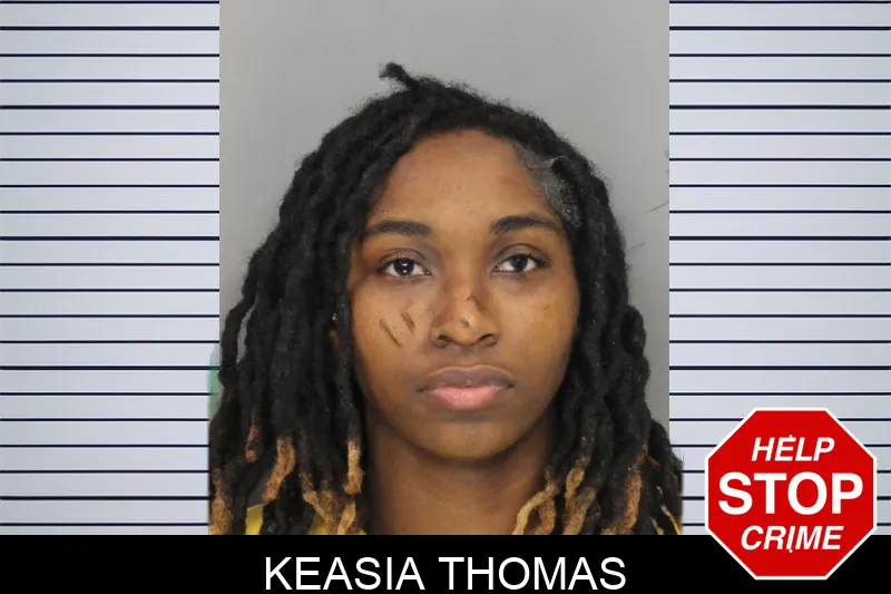 Keasia Thomas mugshot