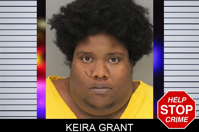 Keira Grant mugshot