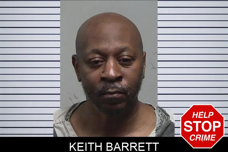 Keith Barrett Mugshots
