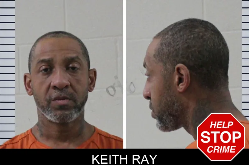 Keith Ray mugshot