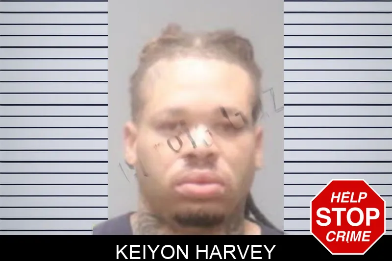 Keiyon Harvey mugshot
