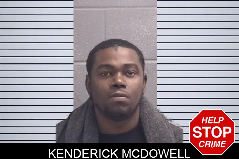Kenderick McDowell mugshot