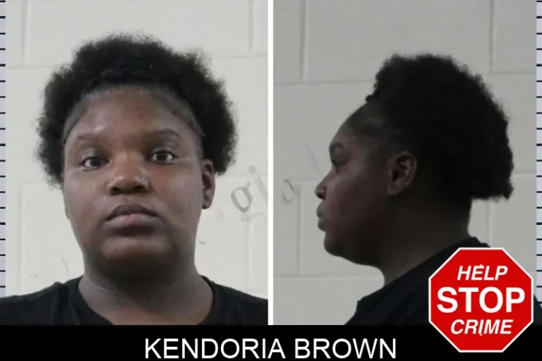 Kendoria Brown mugshot – Houston County , Georgia Kendoria Brown