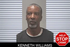 Kenneth Williams mugshot