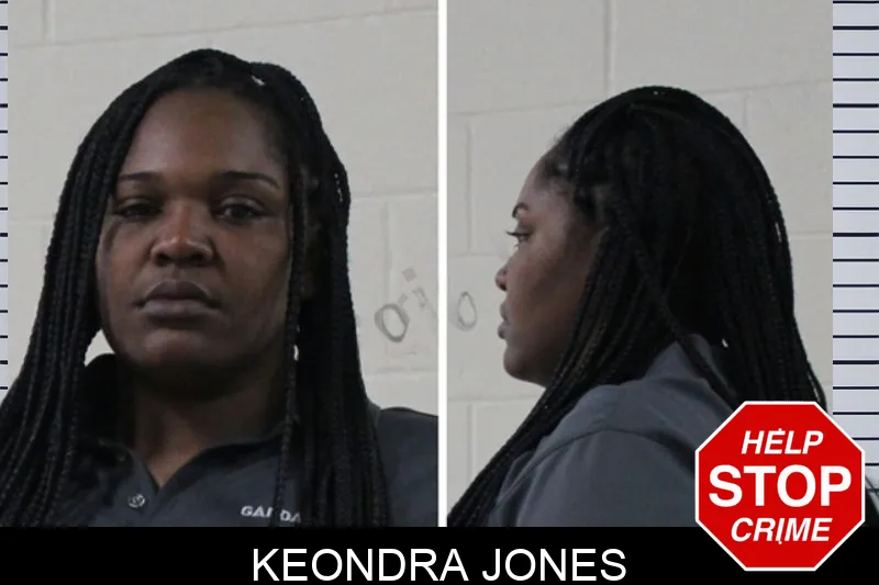 Keondra Jones mugshot